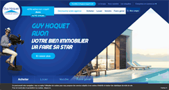 Desktop Screenshot of guyhoquet-immobilier-avon.com