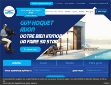 Tablet Screenshot of guyhoquet-immobilier-avon.com